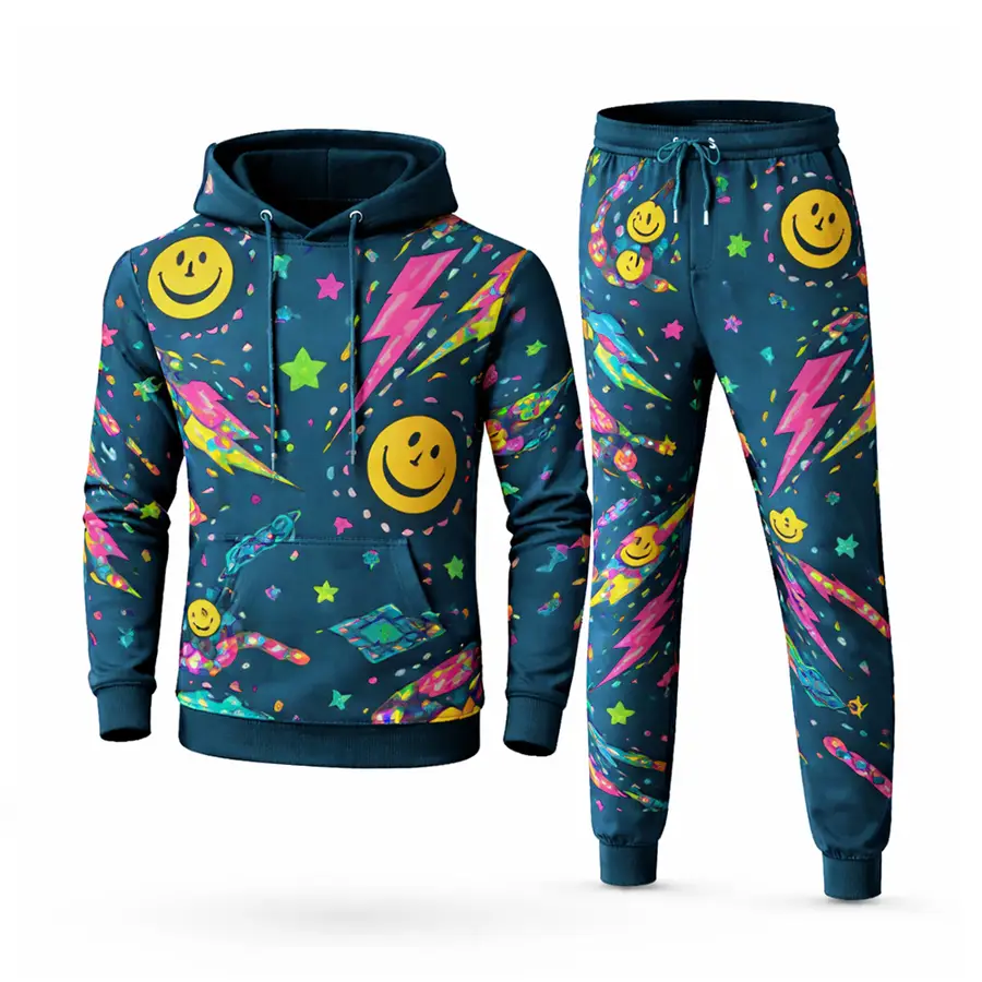 New Arrival 100% Bamboo Fiber Winter Heart Digital Printed Custom Print ODM Beaded Embroidered Men Unisex Bleached Hoodie Blank — Zefal Industries product photograph 5 of 6