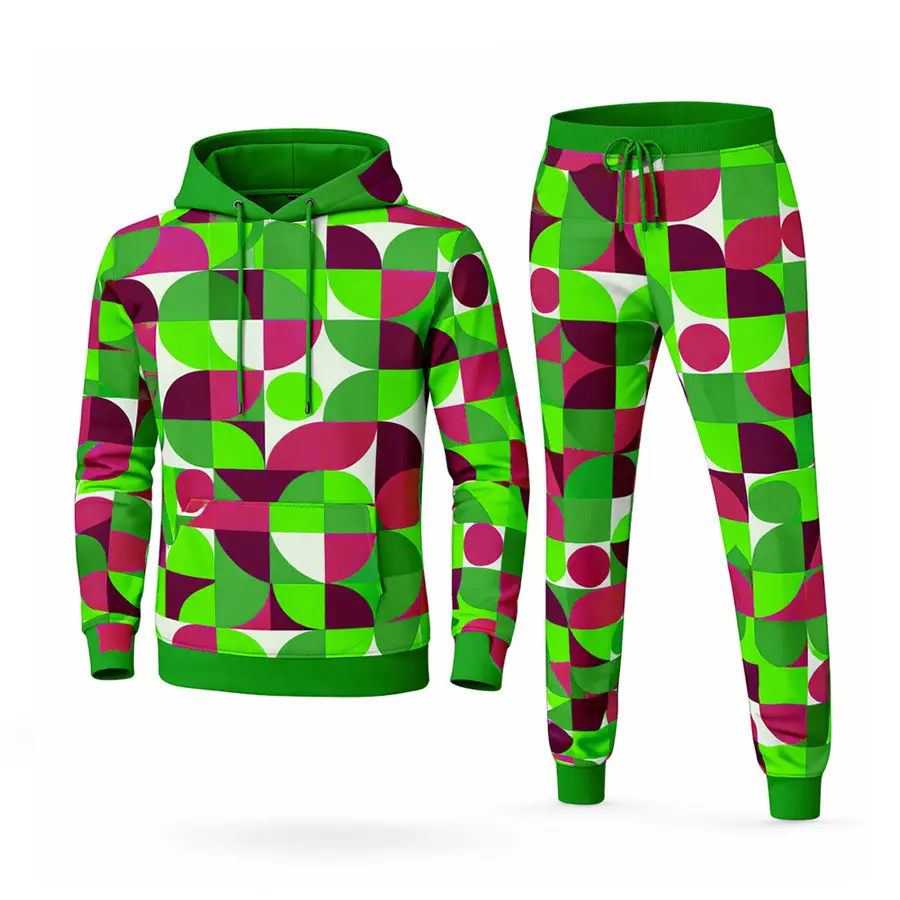 Unisex White 100% Bamboo Fiber Fleece Lined Heart Digital Printed Waterproof Embroidered Beaded Sporty Vacation Winter Pullover — Zefal Industries product photograph 4 of 6