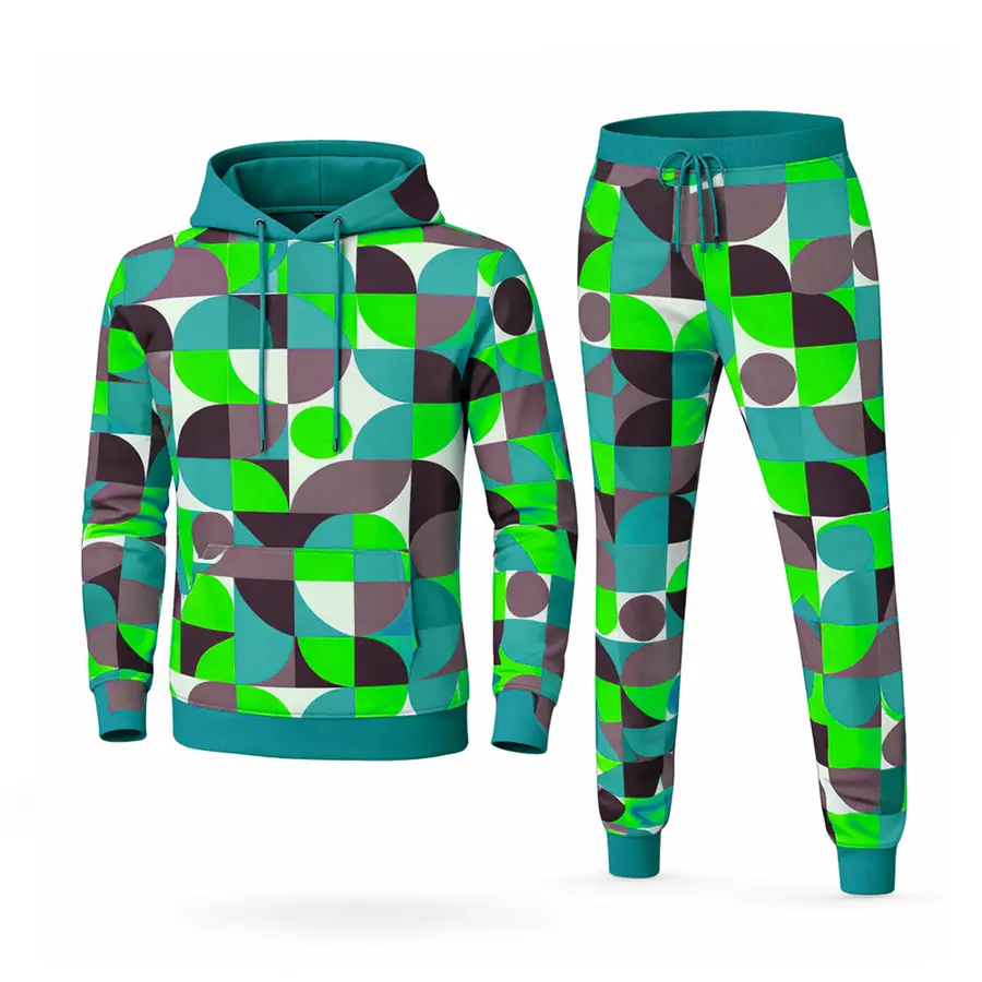 Unisex White 100% Bamboo Fiber Fleece Lined Heart Digital Printed Waterproof Embroidered Beaded Sporty Vacation Winter Pullover — Zefal Industries product photograph 5 of 6
