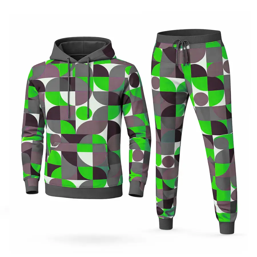 Unisex White 100% Bamboo Fiber Fleece Lined Heart Digital Printed Waterproof Embroidered Beaded Sporty Vacation Winter Pullover — Zefal Industries product photograph 6 of 6