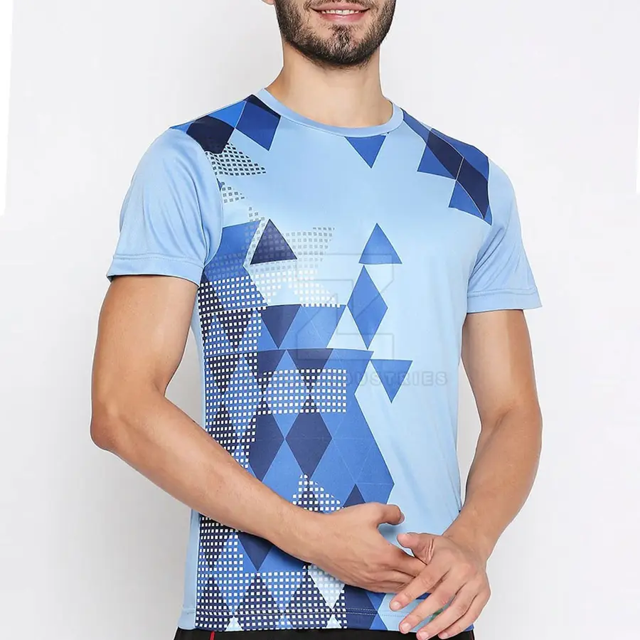 Breathable 100% Cotton Custom Size Sublimation Shirts Eco-Friendly Quick Dry Hot Selling Made in Pakistan — Zefal Industries product photograph 3 of 6