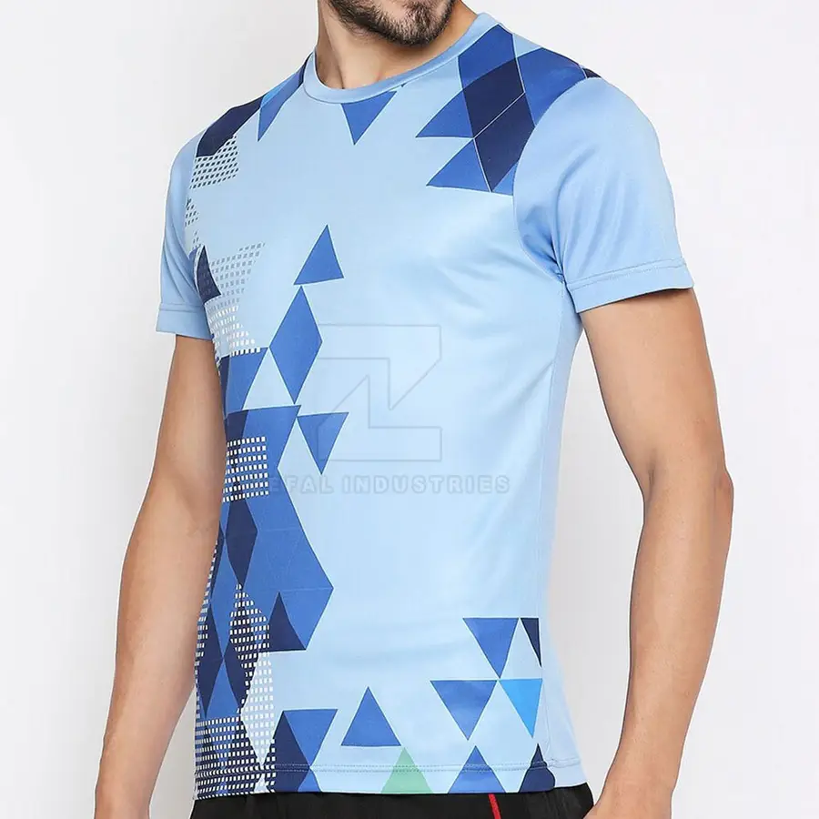 Breathable 100% Cotton Custom Size Sublimation Shirts Eco-Friendly Quick Dry Hot Selling Made in Pakistan — Zefal Industries product photograph 4 of 6