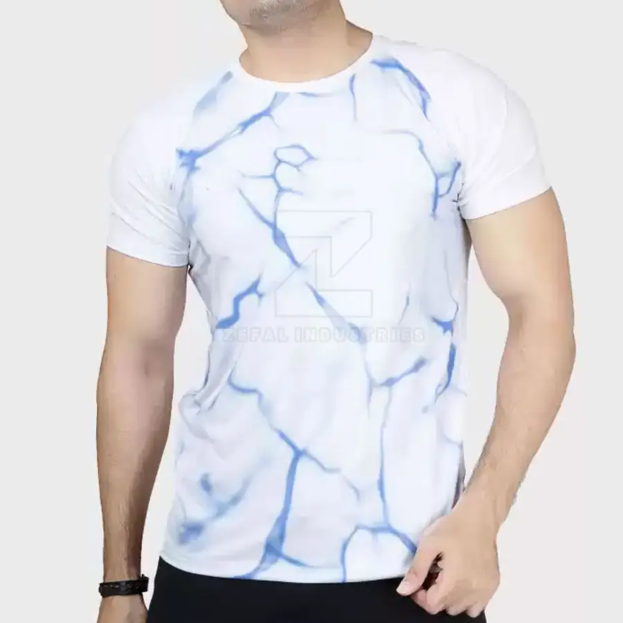 New Design Street Wear Men Sublimation Shirts 100% Cotton Breathable Quick Dry Eco-Friendly Summer Wholesale — Zefal Industries product photograph 4 of 6