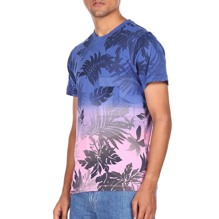 Unique Design New Arrival Men Sublimation T-Shirts Plus Size Quick Dry 100% Cotton Eco-Friendly Breathable — Zefal Industries product photograph 3 of 6