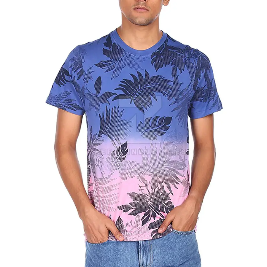 Unique Design New Arrival Men Sublimation T-Shirts Plus Size Quick Dry 100% Cotton Eco-Friendly Breathable — Zefal Industries product photograph 4 of 6