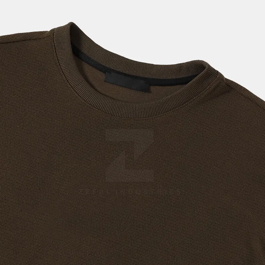Pullover O-Neck High Quality Men's Solid Winter Cotton Blended Sweatshirt Custom Wholesale Long Sleeve Top in Stock — Zefal Industries product photograph 3 of 6