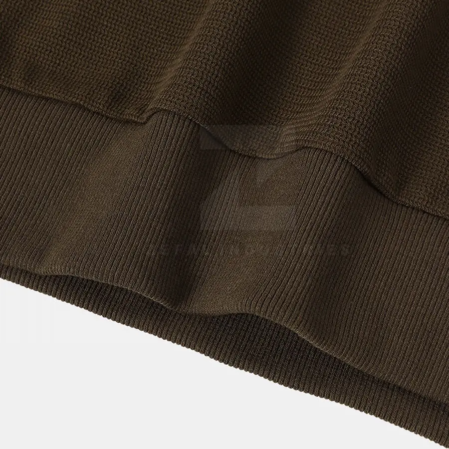 Pullover O-Neck High Quality Men's Solid Winter Cotton Blended Sweatshirt Custom Wholesale Long Sleeve Top in Stock — Zefal Industries product photograph 5 of 6