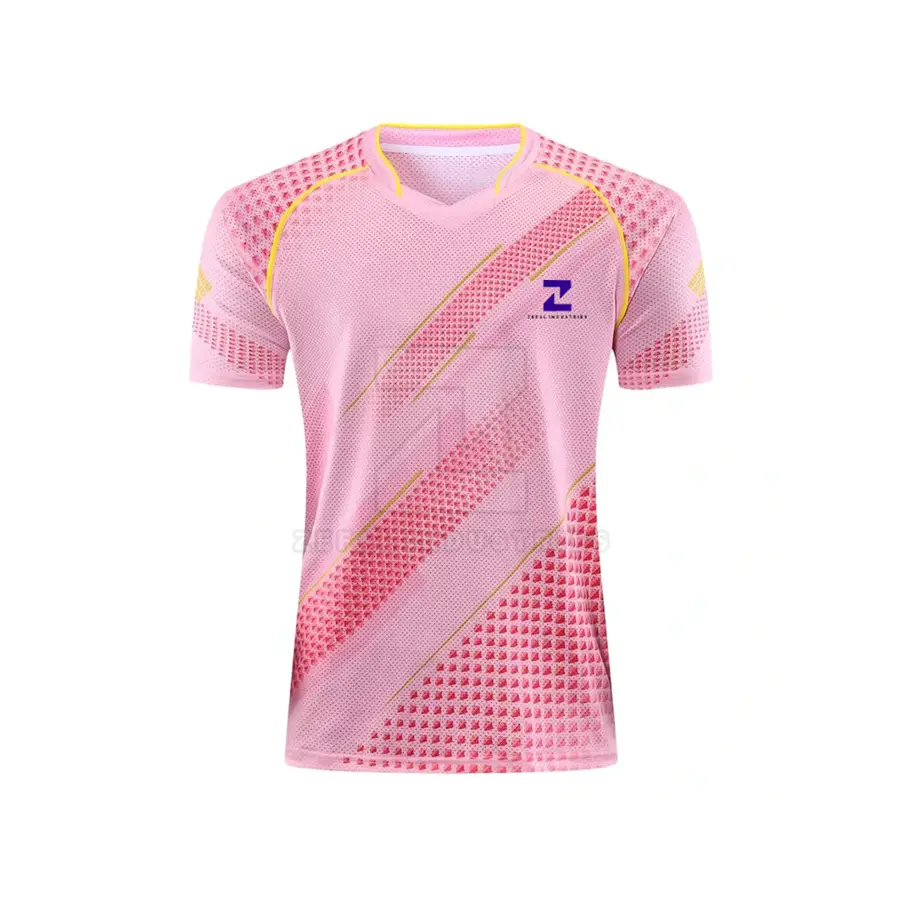 Customized Logo 100% Polyester Breathable Eco-Friendly Quick Dry Short High Quality Men's Adult Tennis Uniform-Pakistan Best — Zefal Industries product photograph 2 of 6