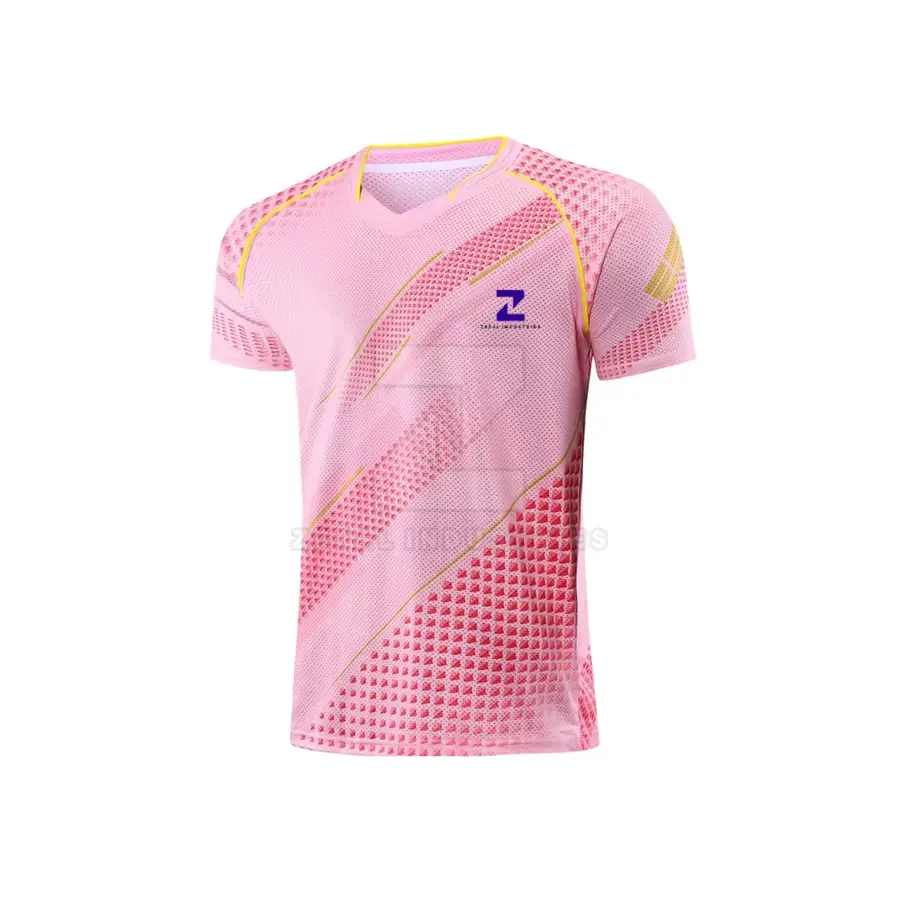 Customized Logo 100% Polyester Breathable Eco-Friendly Quick Dry Short High Quality Men's Adult Tennis Uniform-Pakistan Best — Zefal Industries product photograph 5 of 6