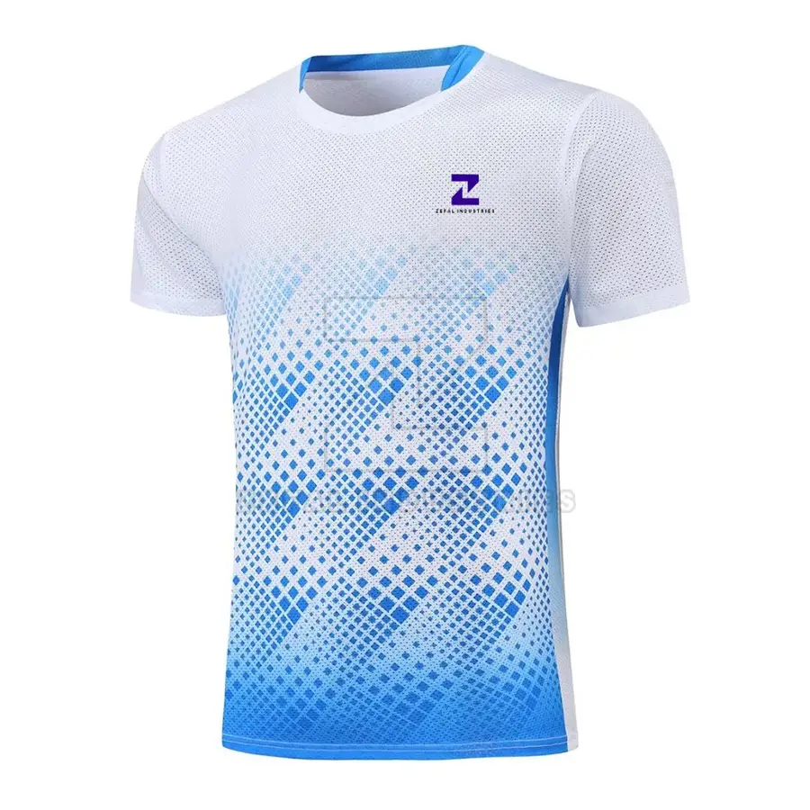 Quick Dry Breathable Tennis Uniform 100% Polyester Made Sportswear Adults Clothing Tennis Uniform Made in Pakistan — Zefal Industries product photograph 4 of 6