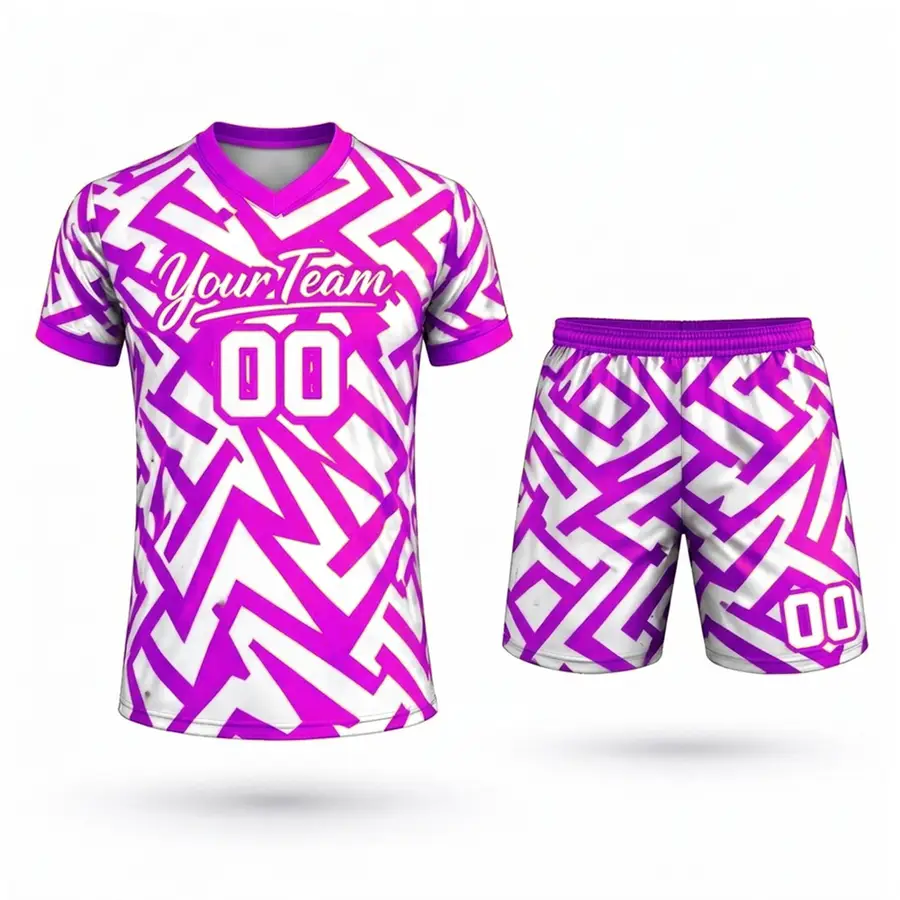 Unisex Custom Sublimation Printing Set Quick Dry Breathable Polyester Material Personalized Style Anti-Bacterial Winter — Zefal Industries product photograph 4 of 6