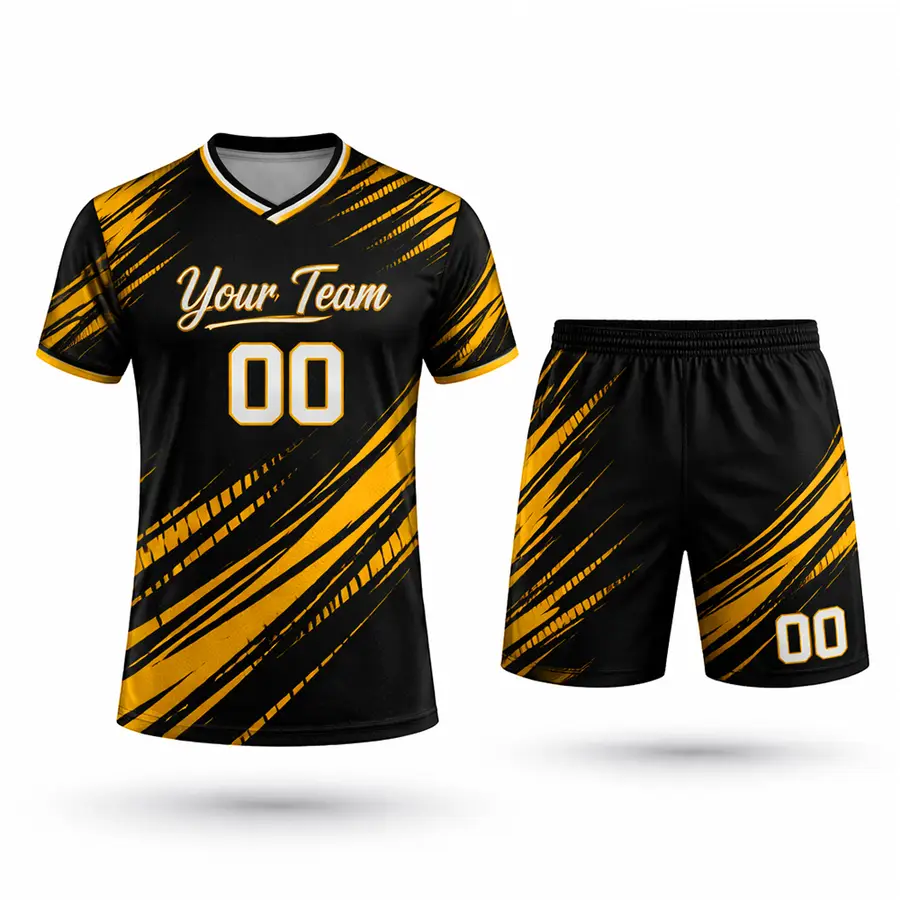 Wholesale Custom Logo Design Your Team Name Buy Digital Print Anti-Bacterial 100% Polyester Streetswear Men Women Short Sets — Zefal Industries product photograph 6 of 6