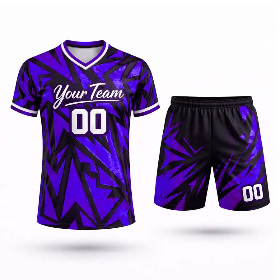 New Latest Fashionable Cheap Online Custom Design Digital Print 100% Polyester Anti-Bacterial Men Team Jerseys — Zefal Industries product photograph 5 of 6