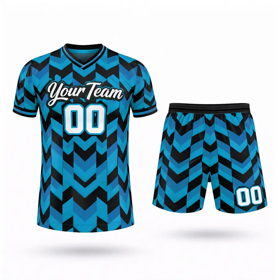 Custom Full Sleeve Digital Print Anti-Bacterial Winter Men's Streetwear Set Made in Pakistan — Zefal Industries product photograph 3 of 6