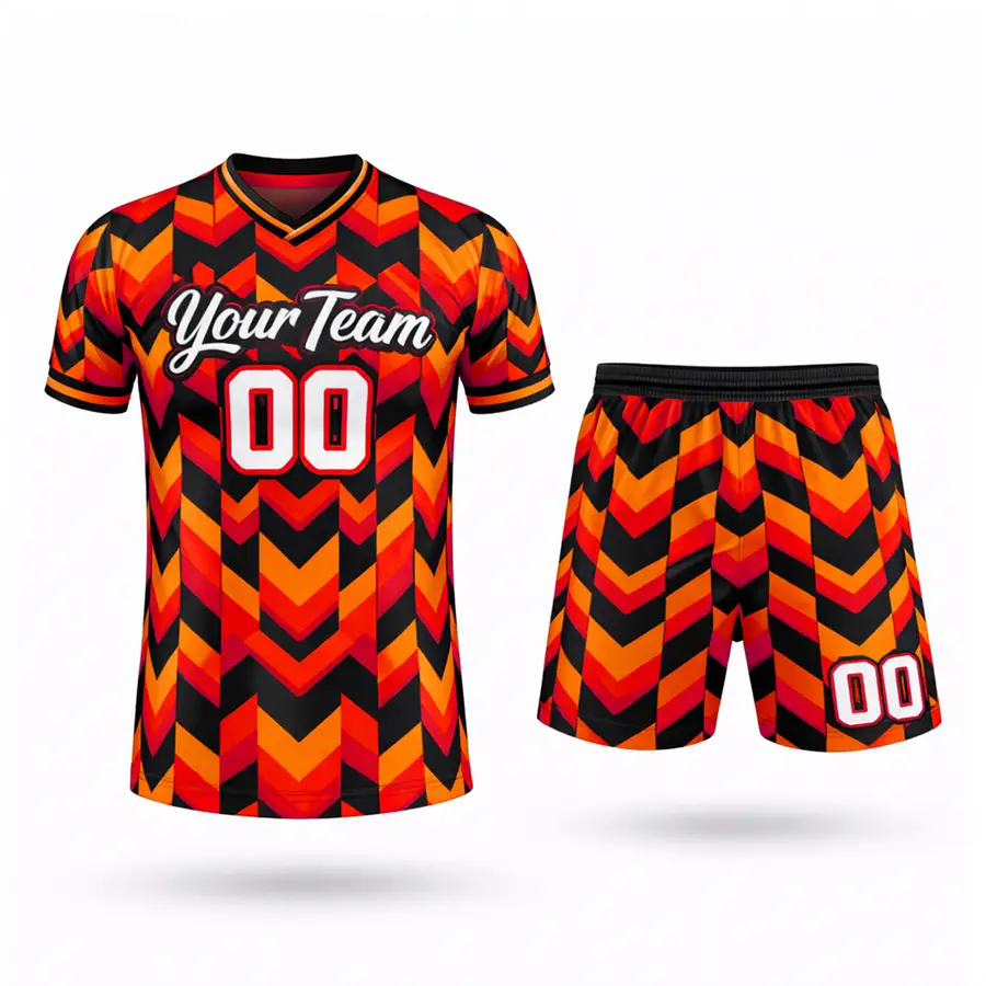 Custom Full Sleeve Digital Print Anti-Bacterial Winter Men's Streetwear Set Made in Pakistan — Zefal Industries product photograph 6 of 6