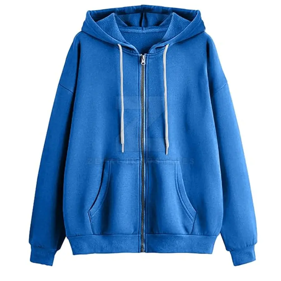 Outdoor Use Winter Comfortable Breathable Zipper Front Logo Women Hoodies Low MOQ Slim Fit Best Fashionable — Zefal Industries product photograph 1 of 6