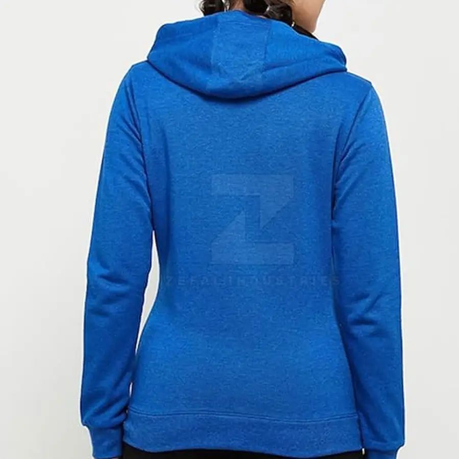 Outdoor Use Winter Comfortable Breathable Zipper Front Logo Women Hoodies Low MOQ Slim Fit Best Fashionable — Zefal Industries product photograph 3 of 6