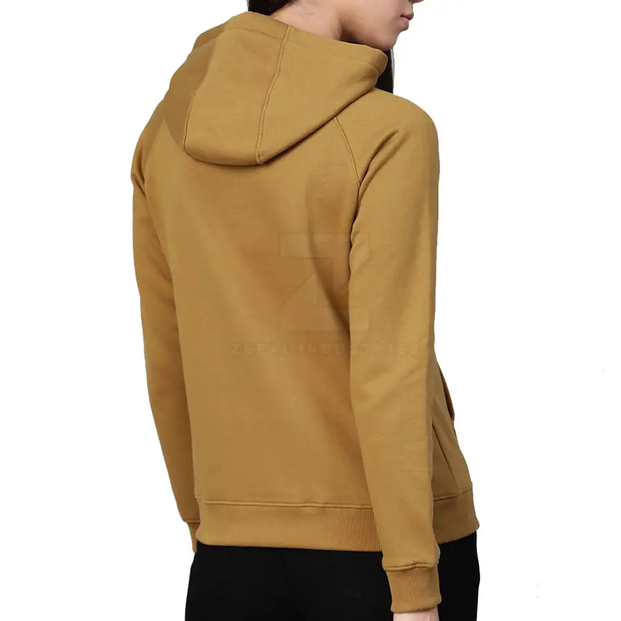 High Quality Winter Casual Women Hooded Hoodies Front Logo Long Sleeves Customized Colors Designs 100% Cotton Breathable New — Zefal Industries product photograph 2 of 6