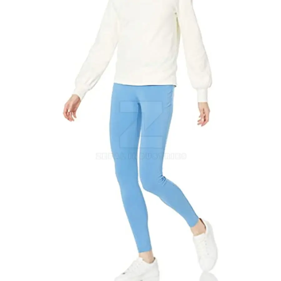 Fashion Style Women Mid Solid Pants Yoga Leggings Breathable Quick Dry Lightweight Elastic Customizable Wholesale Made Pakistan — Zefal Industries product photograph 4 of 6
