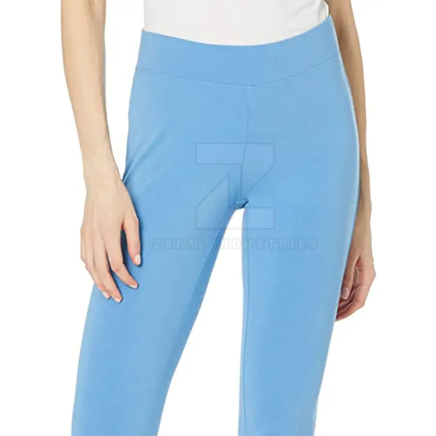 Fashion Style Women Mid Solid Pants Yoga Leggings Breathable Quick Dry Lightweight Elastic Customizable Wholesale Made Pakistan — Zefal Industries product photograph 5 of 6