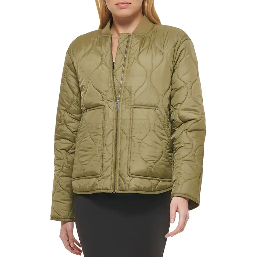 Private Label Women Puffer Jackets Breathable Windproof Eco-Friendly High Quality Customized Colors Logo Factory Direct Sale Low — Zefal Industries product photograph 1 of 6