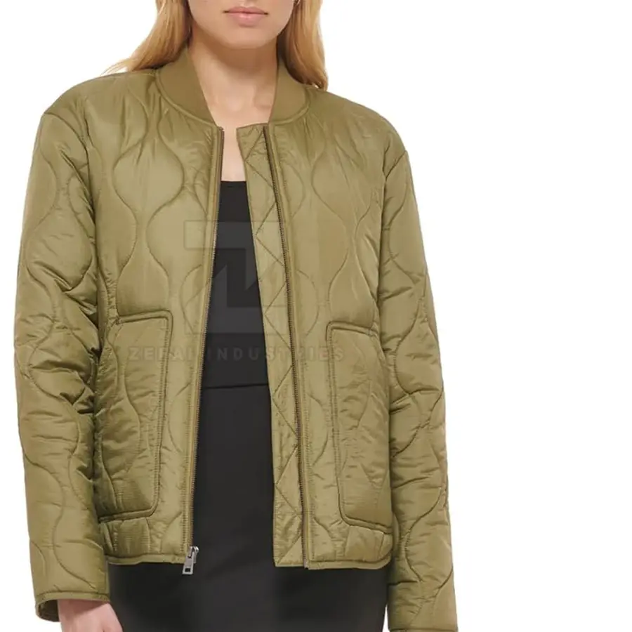 Private Label Women Puffer Jackets Breathable Windproof Eco-Friendly High Quality Customized Colors Logo Factory Direct Sale Low — Zefal Industries product photograph 5 of 6