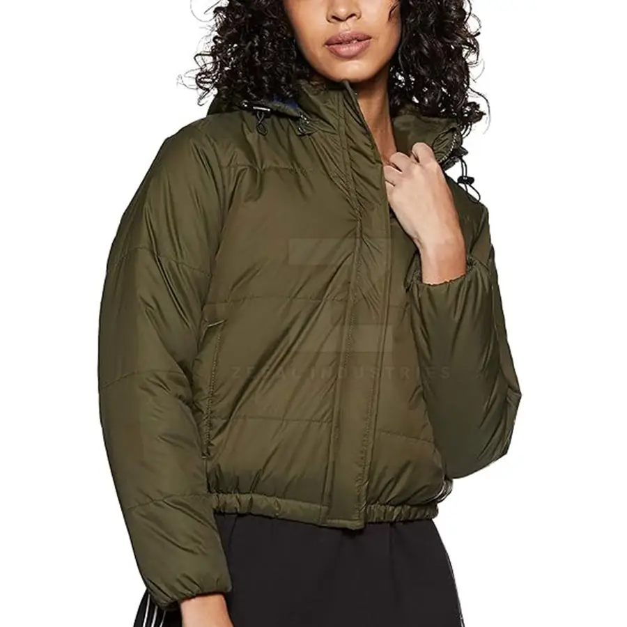 Cheap Price Women Puffer Jackets Plus Size Breathable High Quality Winter Top Sale — real Zefal Industries product photograph