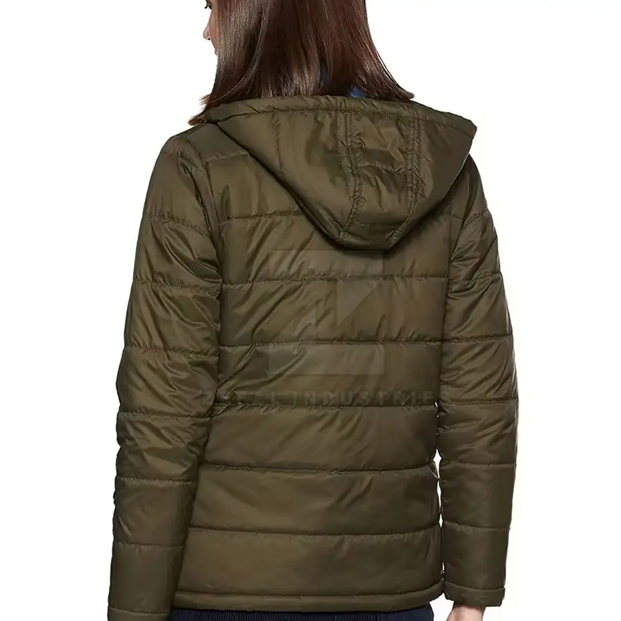 Professional Manufacture Women Breathable Eco-Friendly Polyester/Nylon Winter Puffer Jackets Custom Design Windproof High — Zefal Industries product photograph 2 of 6