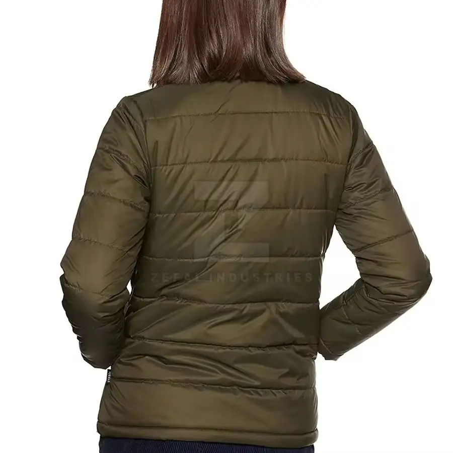 Professional Manufacture Women Breathable Eco-Friendly Polyester/Nylon Winter Puffer Jackets Custom Design Windproof High — Zefal Industries product photograph 4 of 6
