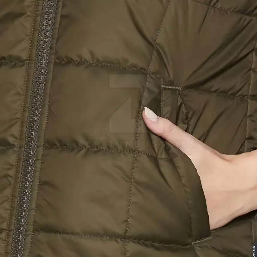 Professional Manufacture Women Breathable Eco-Friendly Polyester/Nylon Winter Puffer Jackets Custom Design Windproof High — Zefal Industries product photograph 6 of 6