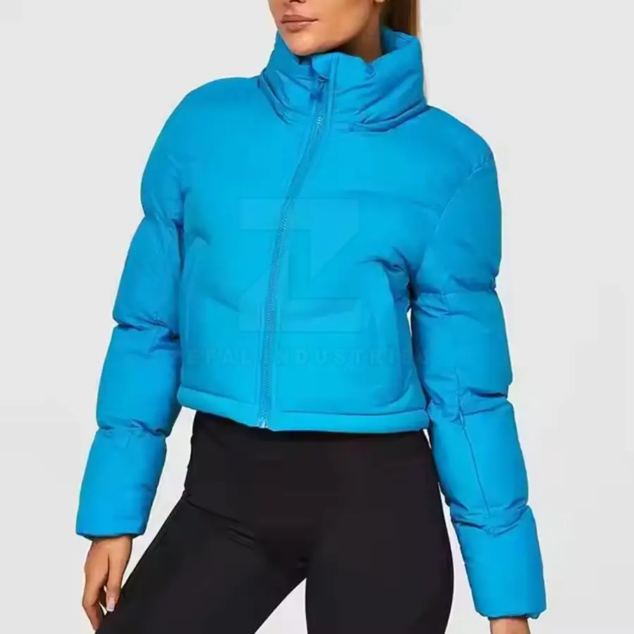 Water Resistant Breathable Eco-Friendly Windproof Winter Warm Women's Oversized Puffer Jacket Outdoor Coat Polyester/Nylon — Zefal Industries product photograph 3 of 6