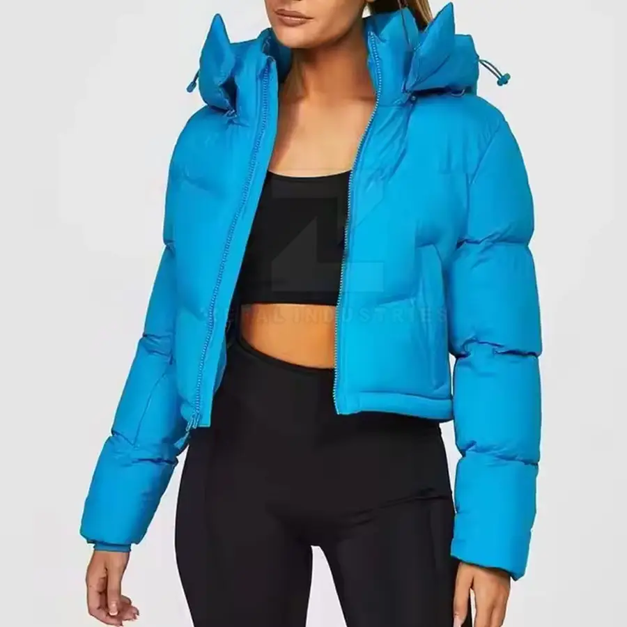 Water Resistant Breathable Eco-Friendly Windproof Winter Warm Women's Oversized Puffer Jacket Outdoor Coat Polyester/Nylon — Zefal Industries product photograph 5 of 6