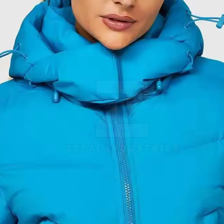 Water Resistant Breathable Eco-Friendly Windproof Winter Warm Women's Oversized Puffer Jacket Outdoor Coat Polyester/Nylon — Zefal Industries product photograph 6 of 6