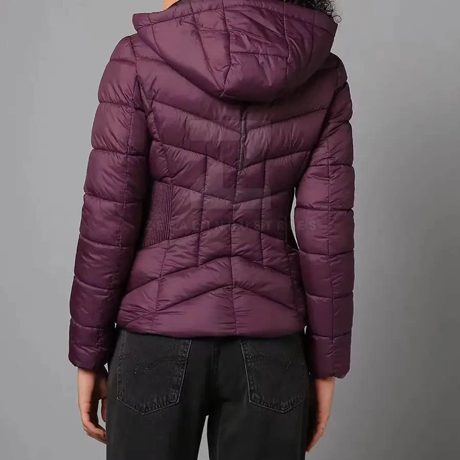 Factory Direct Low Price Women Puffer Jackets Winter Wear Made Pakistan High Quality Windproof Breathable Eco-Friendly — Zefal Industries product photograph 3 of 6