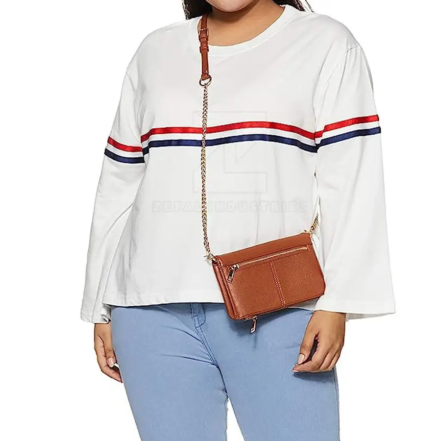 Wholesale Price Custom Made High Quality Winter Women's 100% Cotton Breathable Sweatshirt Front Logo OEM/ODM Service Casual — Zefal Industries product photograph 3 of 6