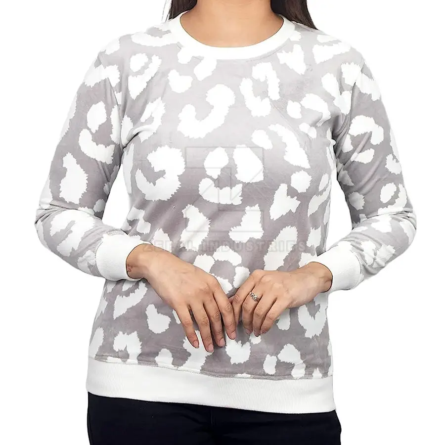 Factory Direct Sale Winter Casual Breathable 100% Cotton Women Sweatshirt Front Logo Low MOQ Best Price High Quality OEM/ODM — Zefal Industries product photograph 1 of 6
