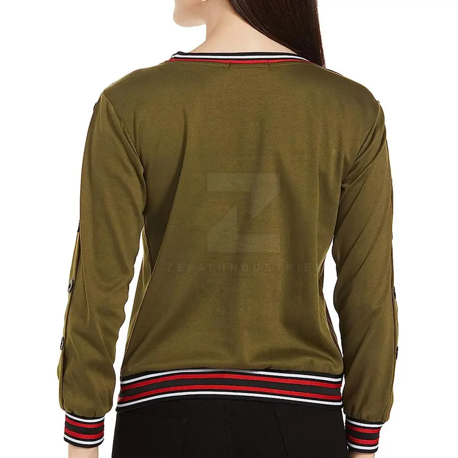 New Style Plus Size Winter Women's Sweatshirt 100% Cotton Customizable Color & Front Logo Breathable — Zefal Industries product photograph 2 of 6