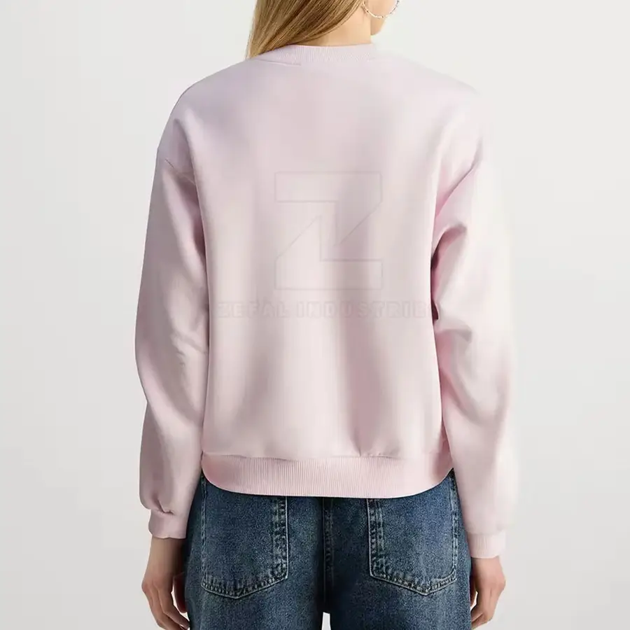 Regular Women Winter Sweatshirt Front Logo High Quality 100% Cotton Fabric Breathable Casual Fashion Wear — Zefal Industries product photograph 5 of 6