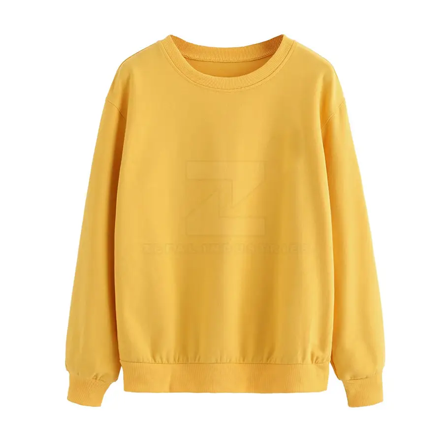 Women Winter Casual Sweatshirts 2025 Trending Street Wear Long Sleeve Breathable Front Logo 100% Cotton High Quality for Online — Zefal Industries product photograph 1 of 6