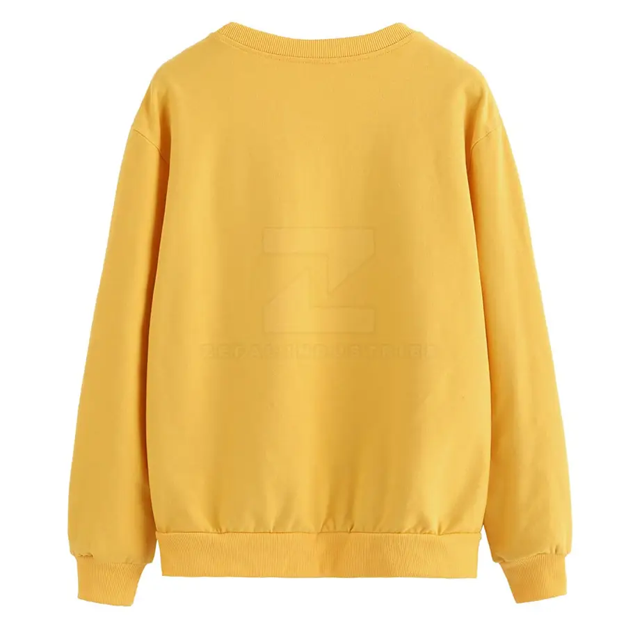 Women Winter Casual Sweatshirts 2025 Trending Street Wear Long Sleeve Breathable Front Logo 100% Cotton High Quality for Online — Zefal Industries product photograph 2 of 6