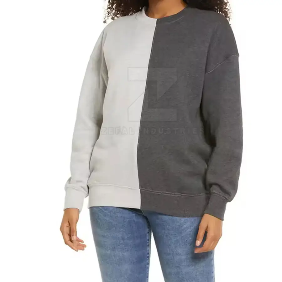 Factory Direct Wholesale Price Women Winter Casual 100% Cotton Breathable Sweatshirt Front Customized High Quality OEM Service — Zefal Industries product photograph 2 of 6