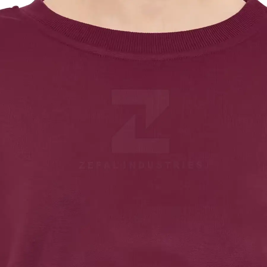 Simple Style Winter Pullover Top Women's Slim Fit 100% Cotton Breathable Sweatshirt with Front Logo 2025 Best Design — Zefal Industries product photograph 5 of 6