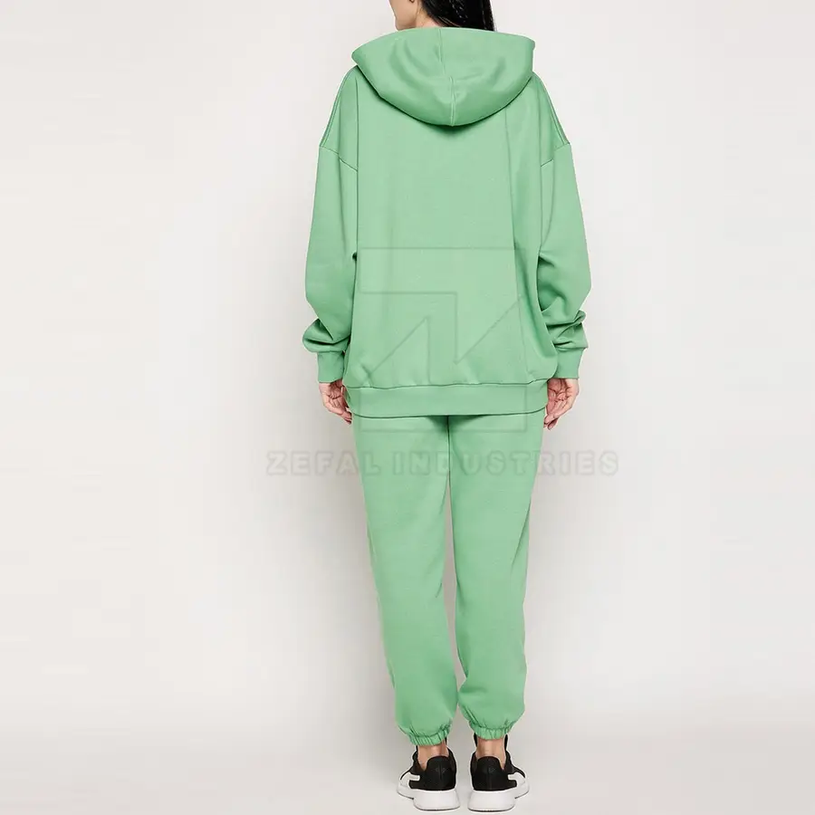 Low MOQ Best Selling Winter Hooded Eco-Friendly Women Tracksuits High Quality 100% Cotton for Online Sale — Zefal Industries product photograph 3 of 6