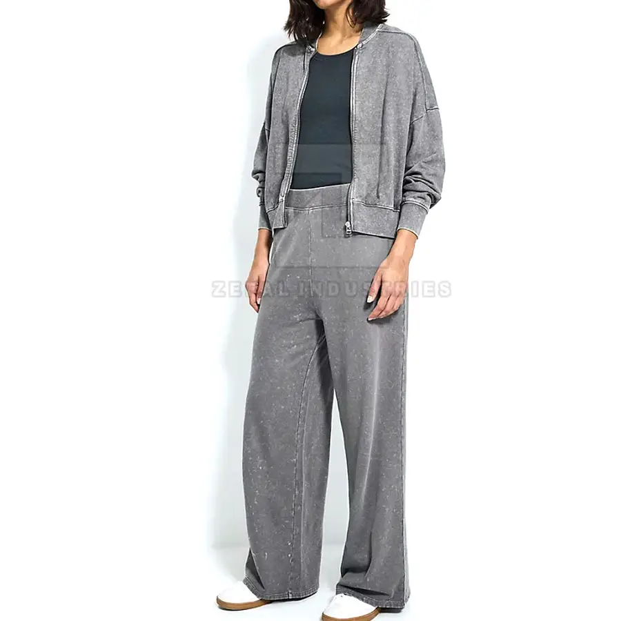 Custom Made Winter Plus Size 100% Cotton Women Tracksuits Sets OEM Service Eco-Friendly Breathable Windproof Lightweight — Zefal Industries product photograph 1 of 6
