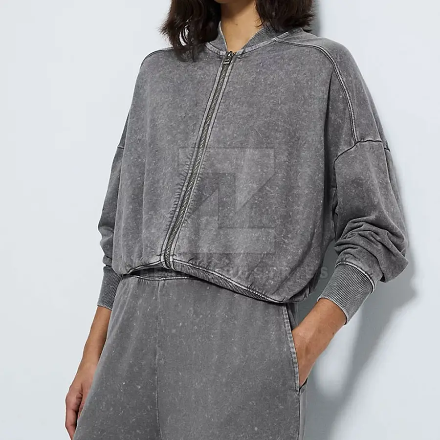 Custom Made Winter Plus Size 100% Cotton Women Tracksuits Sets OEM Service Eco-Friendly Breathable Windproof Lightweight — Zefal Industries product photograph 2 of 6