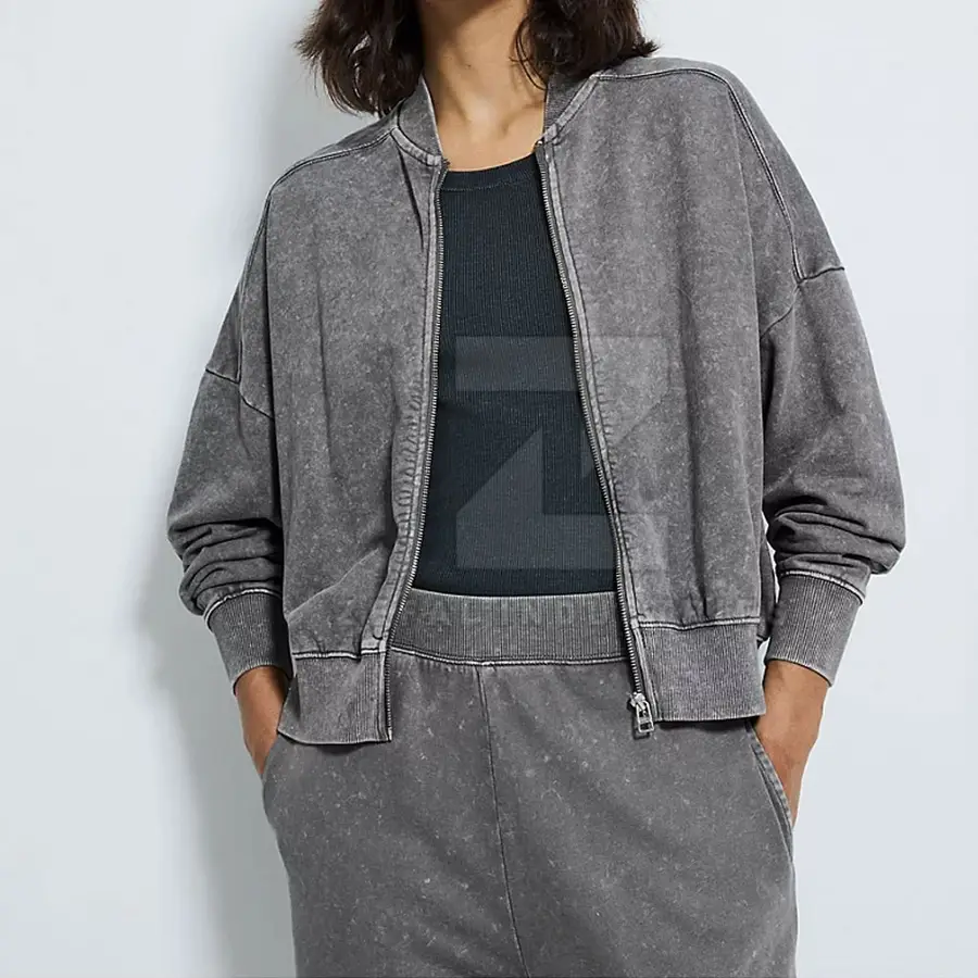 Custom Made Winter Plus Size 100% Cotton Women Tracksuits Sets OEM Service Eco-Friendly Breathable Windproof Lightweight — Zefal Industries product photograph 4 of 6