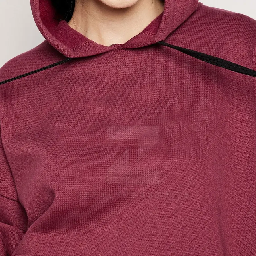 Pakistan Made Winter Hooded Eco-Friendly Women Tracksuit 100% Cotton High Performance Low MOQ Wholesale — Zefal Industries product photograph 5 of 6