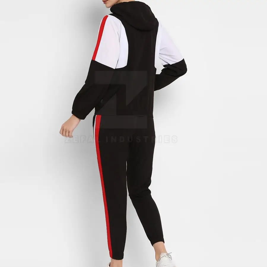 Customized Best Selling Winter Plus Size Hooded Women Tracksuits 100% Cotton Breathable Pakistan Made — Zefal Industries product photograph 3 of 6