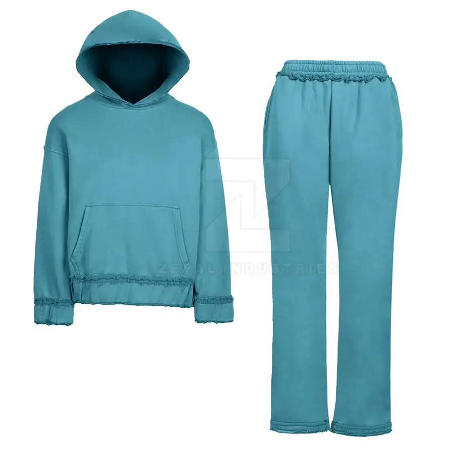 Best Selling Customized Women Winter Plus Size Hooded Breathable Windproof Eco-Friendly Tracksuits Sets Pakistan Made 100% — real Zefal Industries product photograph