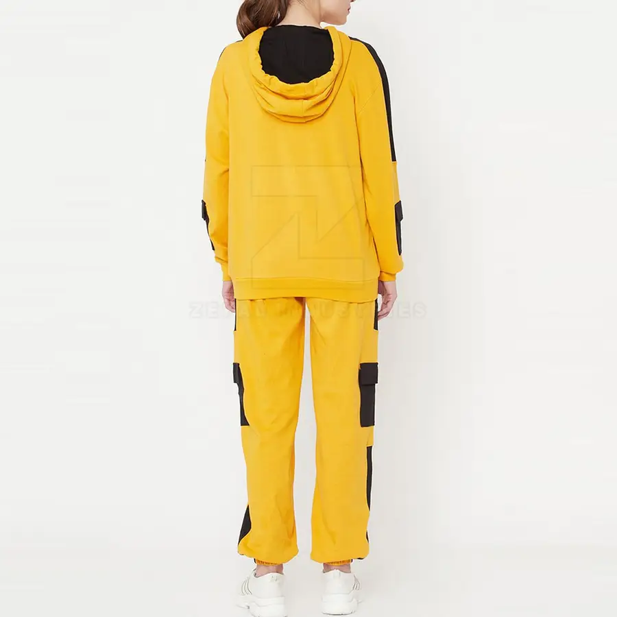 Low Price Winter Plus Size Hooded Eco-Friendly Solid Color Women Tracksuit Customized Your Own Design for Adults — Zefal Industries product photograph 3 of 6